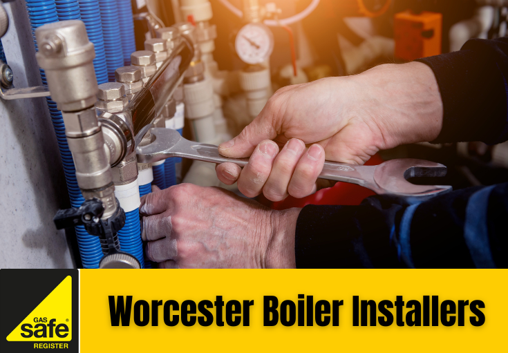 Worcester boiler installation Cobham